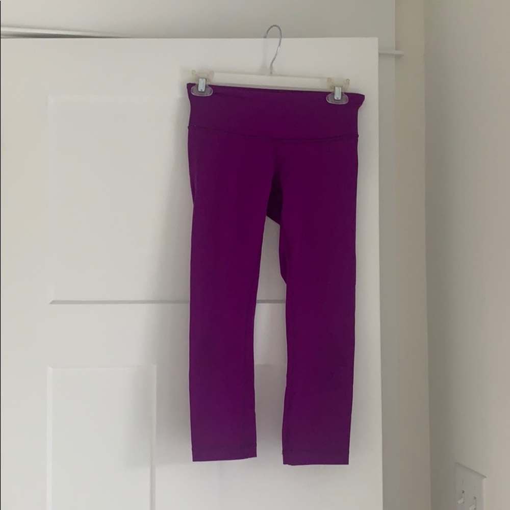 Purple lululemon leggings